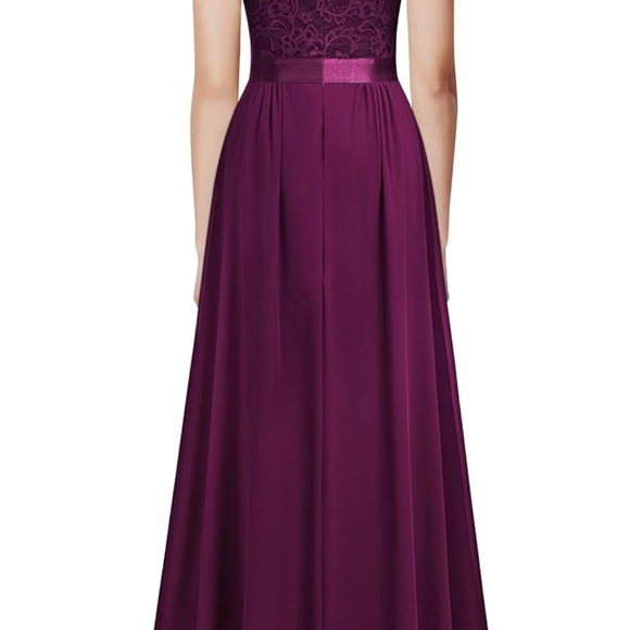 Miusol Deep Purple Maxi Dress - Picture 2 of 5